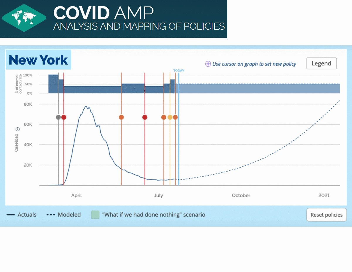 COVID AMP Database and Modeling Tool: Assess How Well Your Pandemic Policies Have Worked